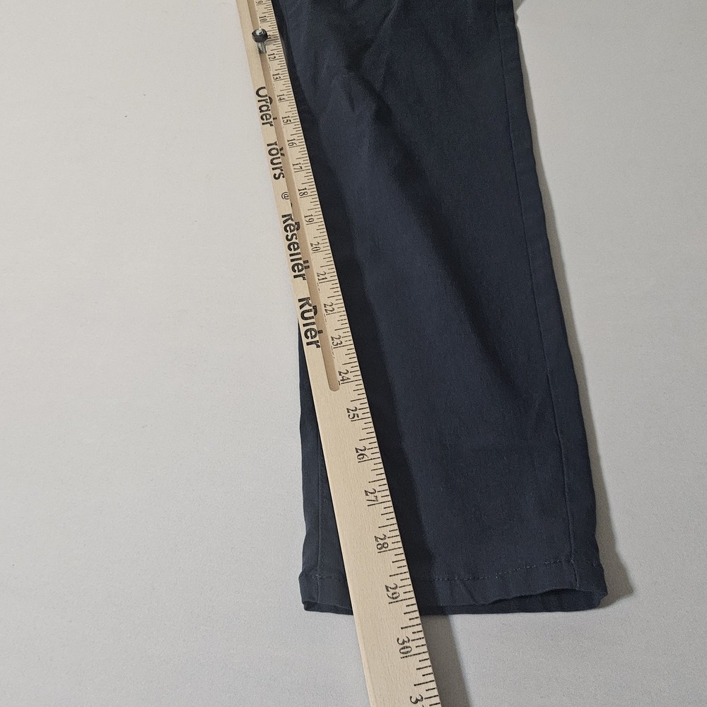 Projek Raw Tech Chino Pants Mens 33x29 Beige Blue Slim Fit Lightweight Stretch - Picture 6 of 9